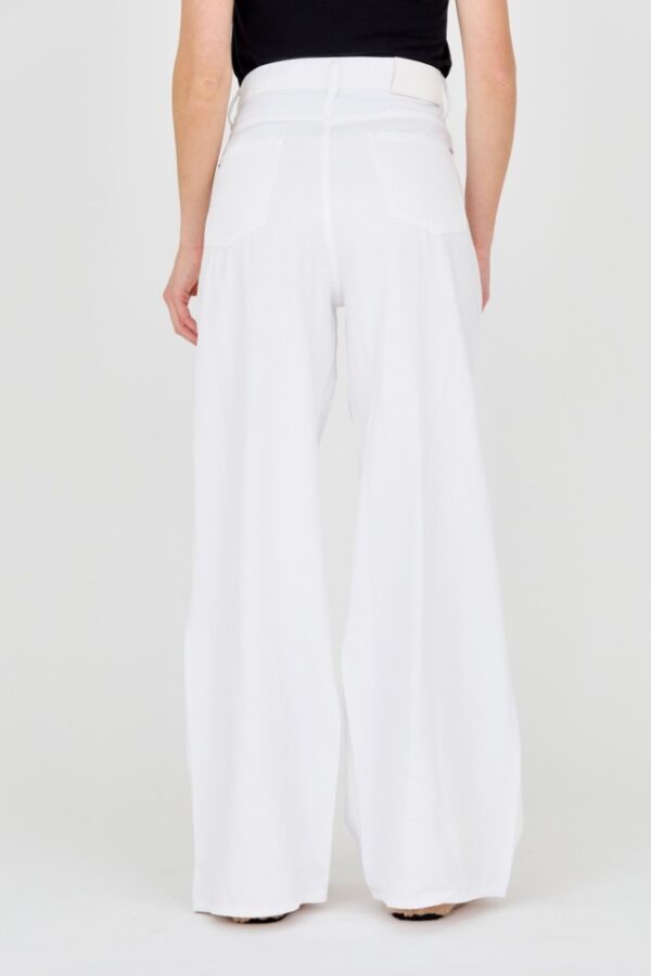 7 FOR ALL MANKIND Białe jeansy damskie Zoey