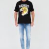 KENZO Czarny męski t-shirt Tiger Varsity Jungle