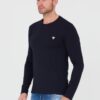 GUESS Granatowy męski longsleeve