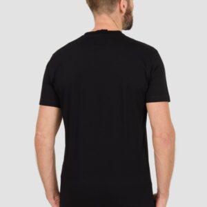 DSQUARED2 Czarny męski t-shirt Icon Blur Cool Fit Tee