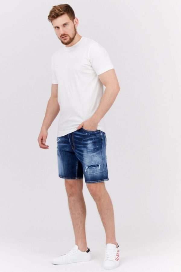 DSQUARED2 Jeansowe szorty męskie, Rozmiar 48