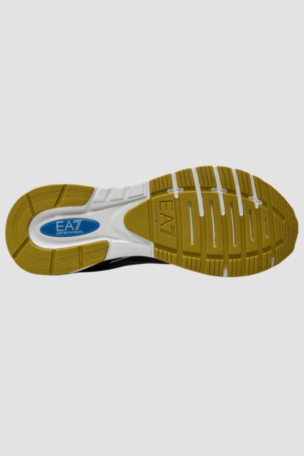 c033f6558e2b8c38edc7e3021c50906380d10858 EA7 Czarne sneakersy z zielonym logo