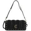 JUST CAVALLI Czarna torebka Gothic Woving