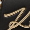 KARL LAGERFELD Czarna torebka K/signature 2.0