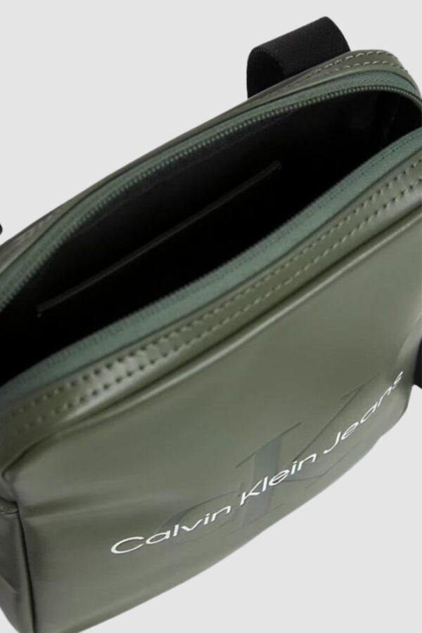 CALVIN KLEIN Zielona męska torba