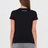KARL LAGERFELD Czarny damski t-shirt Boucle Choupette