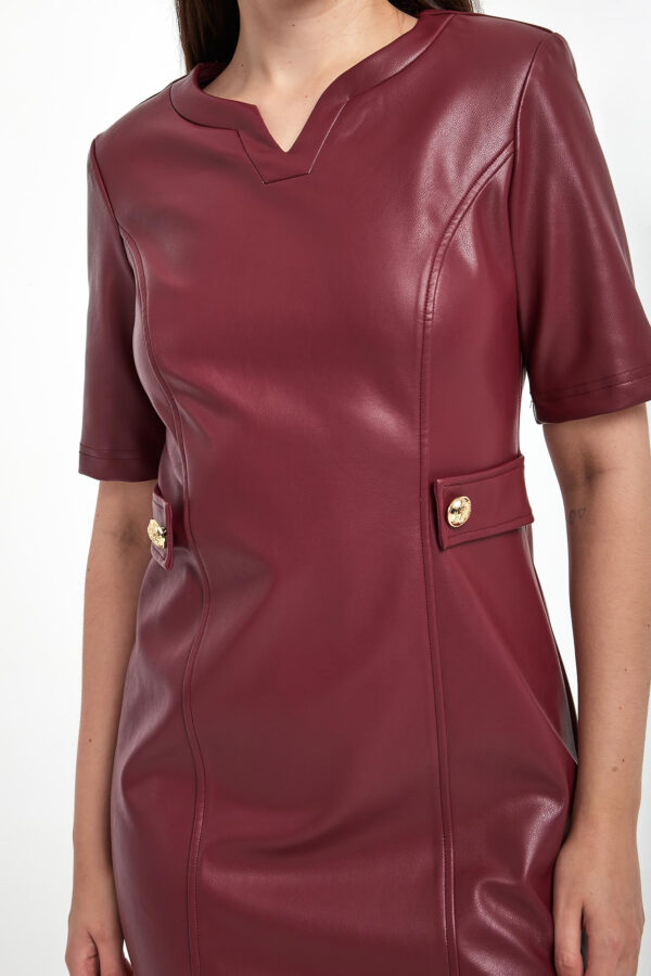 c2354f85b8c884fe19c5b4f1eb7d8b2863a61d9d Sukienka z ekoskóry JOSEPH RIBKOFF