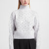 Sweter damski z cekinami PATRIZIA PEPE