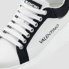 VALENTINO Białe sneakersy damskie Bounce S Sneaker Lace-up