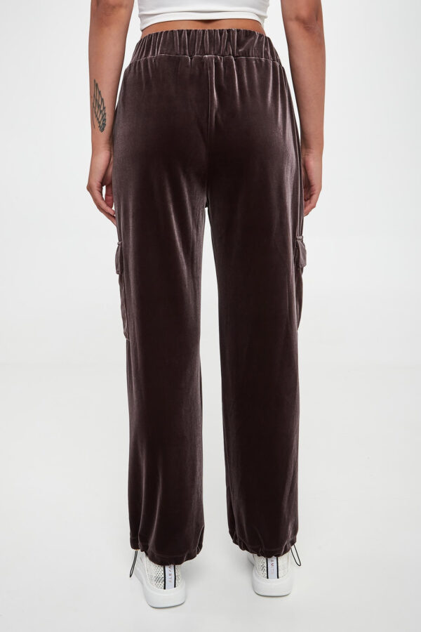 Spodnie damskie welurowe LIU JO