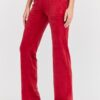 JUICY COUTURE Damskie czerwone dresowe spodnie Del Ray Pant