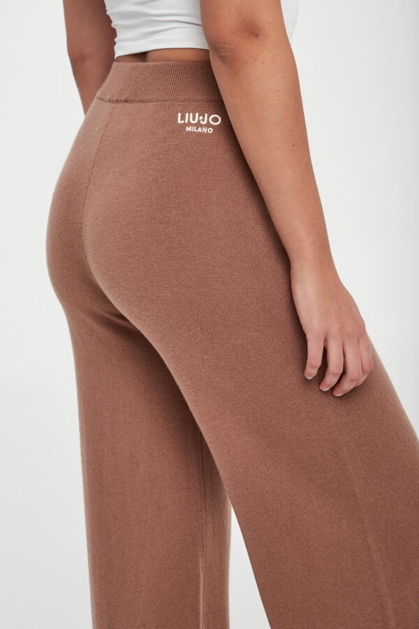 Spodnie damskie wełniane z kaszmirem LIU JO