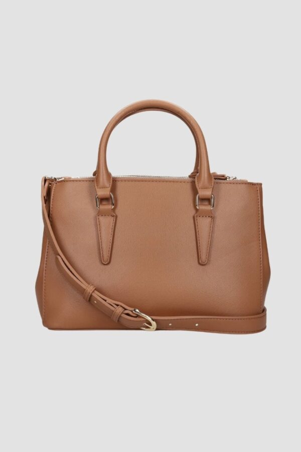 VALENTINO Brązowa shopperka Zero Re