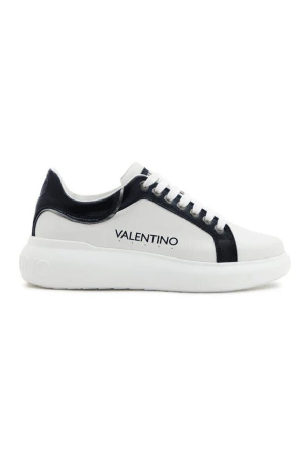 VALENTINO Białe sneakersy damskie Bounce S Sneaker Lace-up