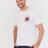 AERONAUTICA MILITARE Biały bawełniany męski t-shirt M.C