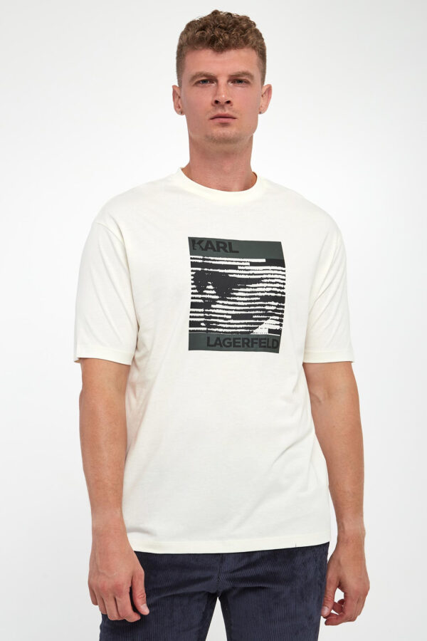 c5333050740bb97b3731045f4438dc9679e4beeb T-shirt męski KARL LAGERFELD