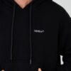 OFF-WHITE Czarna męska bluza