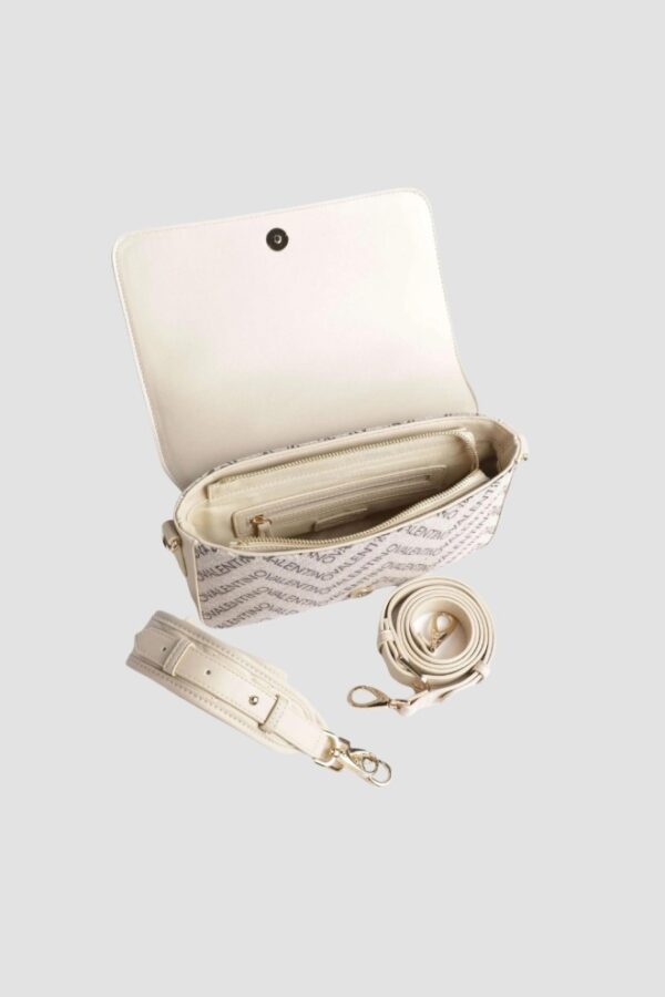 VALENTINO Beżowa torebka Blizzard