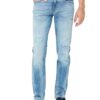 7 FOR ALL MANKIND Niebieskie męskie jeansy Slimmy Tapered