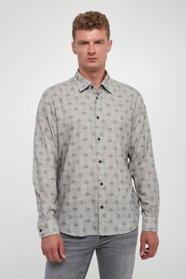 c64f943ba90292f4059703669349d7fc213d1fe6 Koszula męska ze wzorem Hansen-W JOOP! JEAN