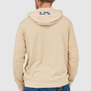 LA MARTINA Beżowa bluza męska z kapturem