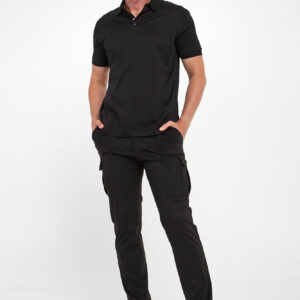 c66c05cdb822245d93aa9d85df2fa5ab85bf22d7 Polo męskie z logo KARL LAGERFELD