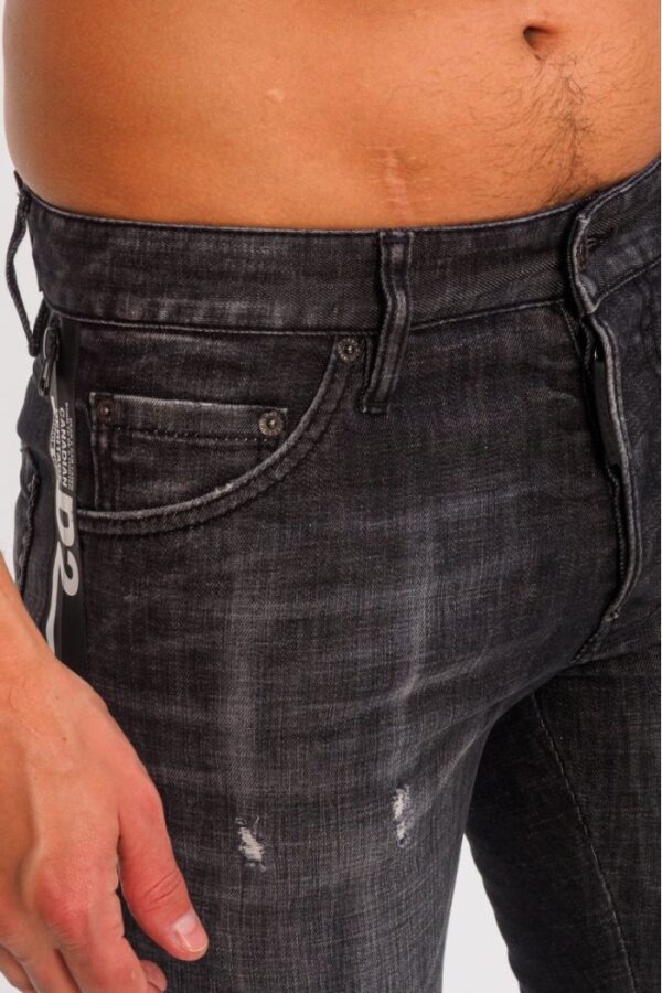 DSQUARED2 Czarne jeansy męskie Cool guy jean, Rozmiar 48