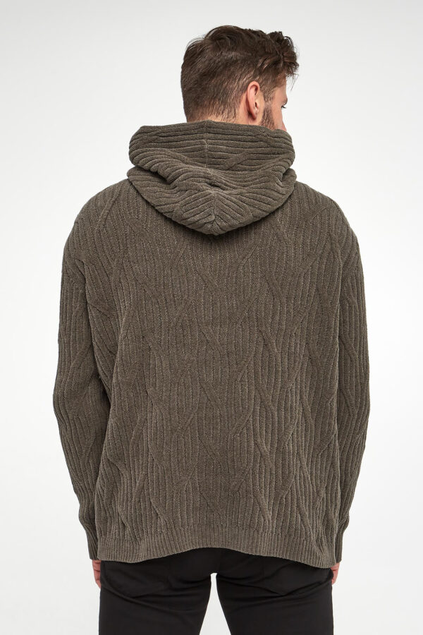 c833c9703dbcc18bed5512c0536853ce760bc2fc Sweter męski z kapturem EMPORIO ARMANI