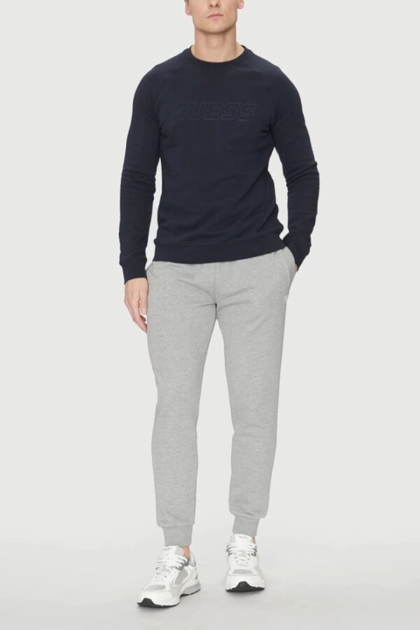 GUESS Granatowa męska bluza New Aldwin