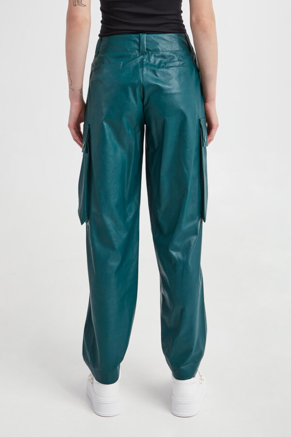 c89210a28fc1679dd79ae4b7d2a19d69513f290c Spodnie damskie z ekoskóry ERMANNO FIRENZE