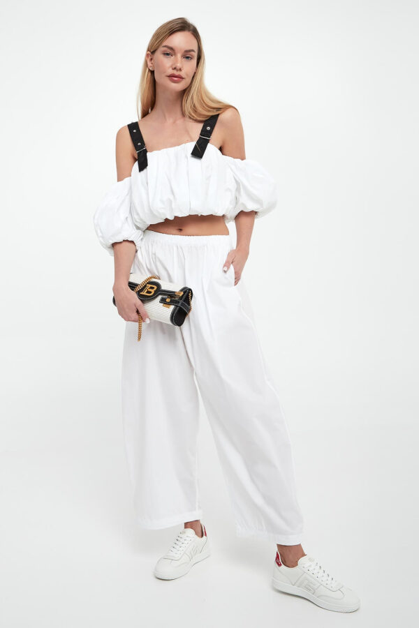 Top damski popelinowy Raul PINKO