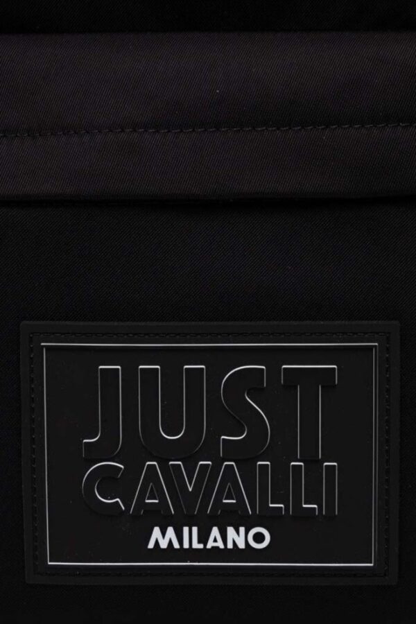 JUST CAVALLI Czarny plecak Range Institutional Logo - Sketch 2