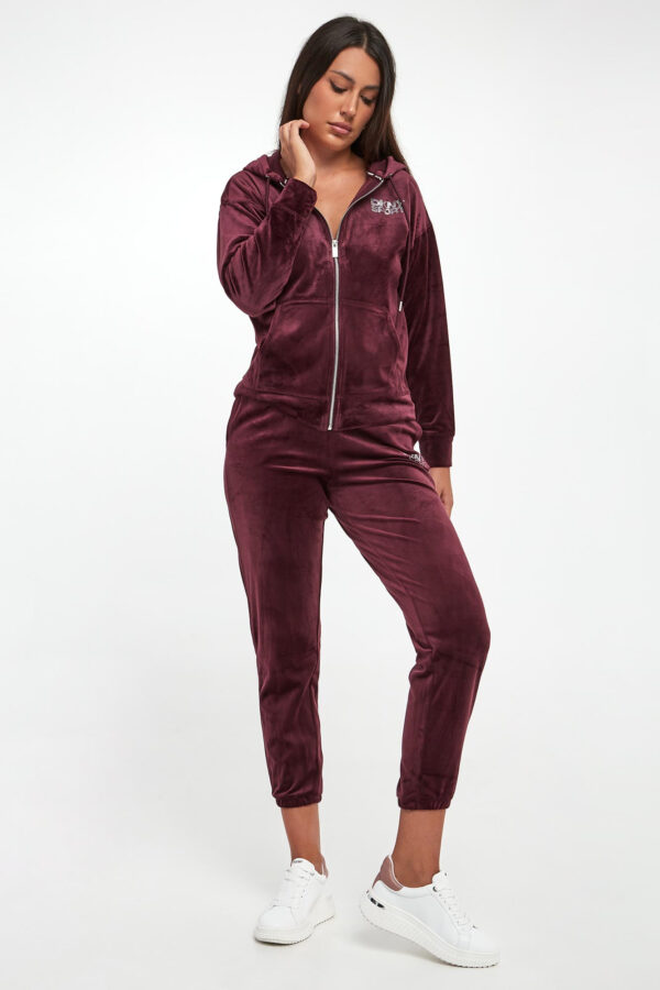 Bluza damska welurowa DKNY