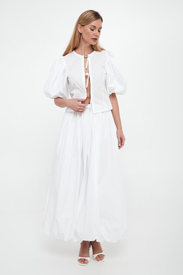 Bluzka damska popelinowa Rudi PINKO