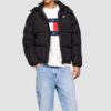 TOMMY JEANS Czarna męska kurtka z naturalnym wypełnieniem