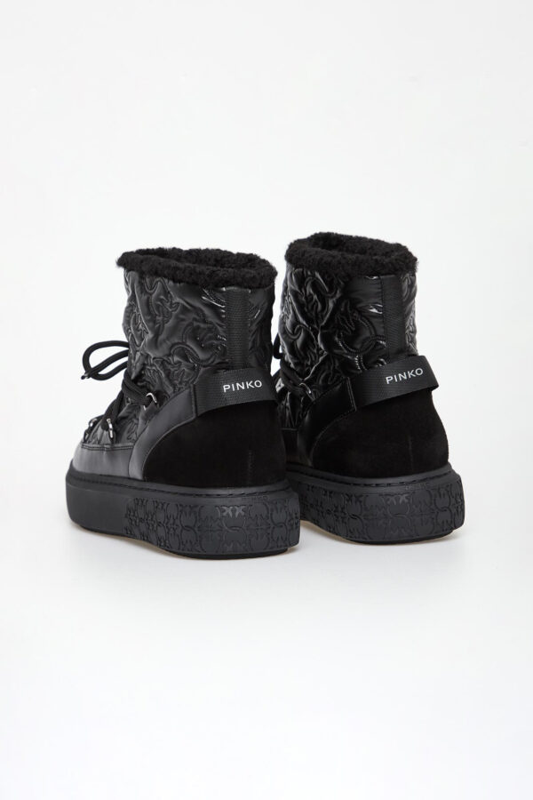ca1f1b7c11a7cea5b0a258093276ee1835bb3bbf Śniegowce damskie skórzane Yoko 19 PINKO