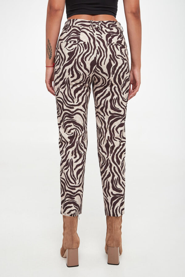 Spodnie damskie w zwierzęcy wzór JOOP!