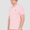 LA MARTINA Różowe męskie polo z małym logo