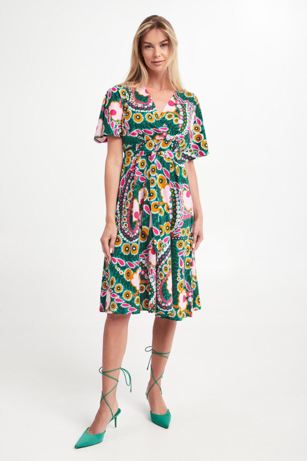 cad75a1a70474fedae3b54b7f5e9d7b859810cb9 Sukienka w kwiaty Dizzy WEEKEND MAX MARA