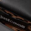 cb1cd8b25391e222a72c51453319309f97c14b1f JUST CAVALLI Czarna mini torebka damska Metal Lettering Style 7