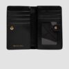 MICHAEL KORS Czarny portfel MD Snap