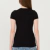 GUESS Czarny damski t-shirt Script