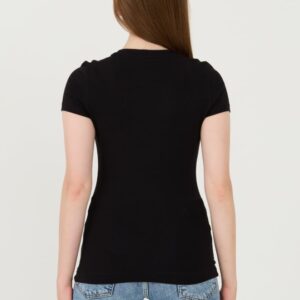 GUESS Czarny damski t-shirt Script