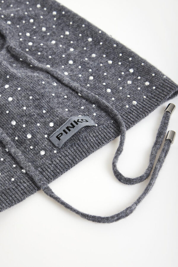 Kominiarka damska wełniana balaclava PINKO