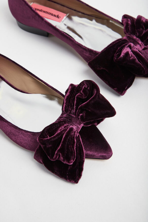 cbaa456b3779c6c87f842d1a7c081b30ed619f28 Baleriny Annabella Velvet CUSTOMMADE