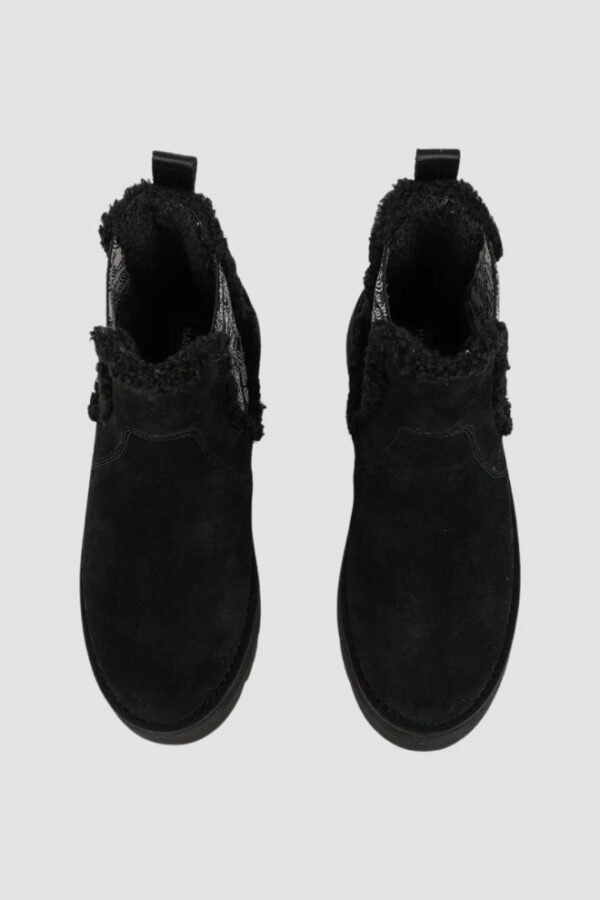 KARL LAGERFELD Czarne damskie śniegowce SKYLAR