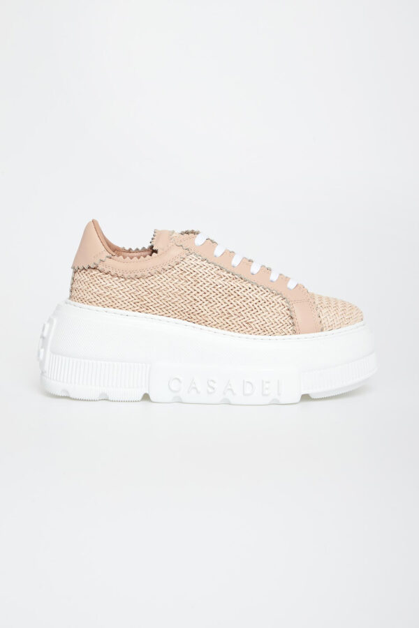 Sneakersy damskie skórzane CASADEI