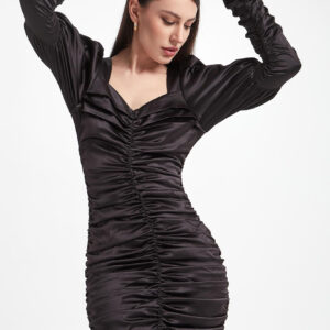 Sukienka satynowa NOTES DU NORD