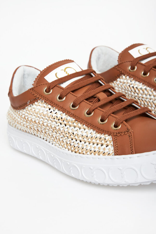 cd555ae67b59bcabf91222006927f9c96bd46f89 Sneakersy damskie skórzane Oslo CESARE CASADEI