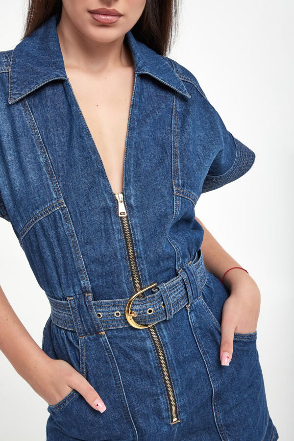 Kombinezon damski jeansowy ELISABETTA FRANCHI